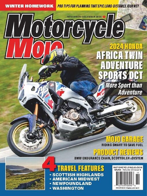 Title details for Motorcycle Mojo Magazine by Riptide Resources Inc o/a Motorcycle Mojo Magazine - Available